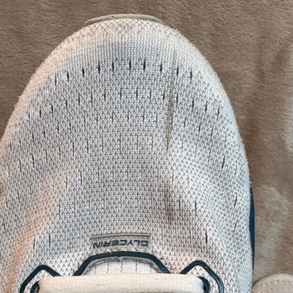 Brooks White and Blue Glycerin 18 Running Shoes - Mens 10.5 - Picture 8 of 8